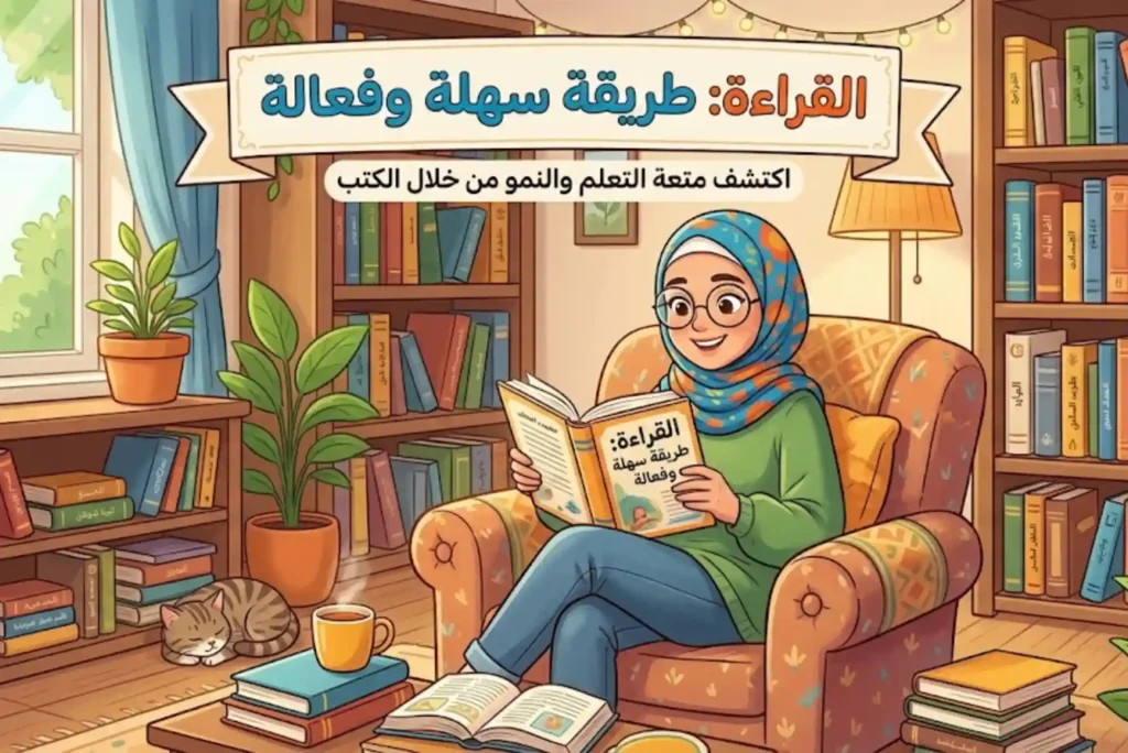 القراءة: طريقة سهلة وفعالة